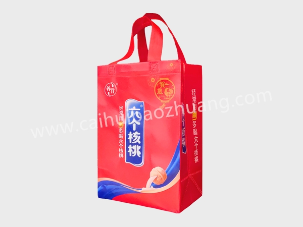 彩匯包裝 六個核桃外包裝手提袋 品牌定制手提袋